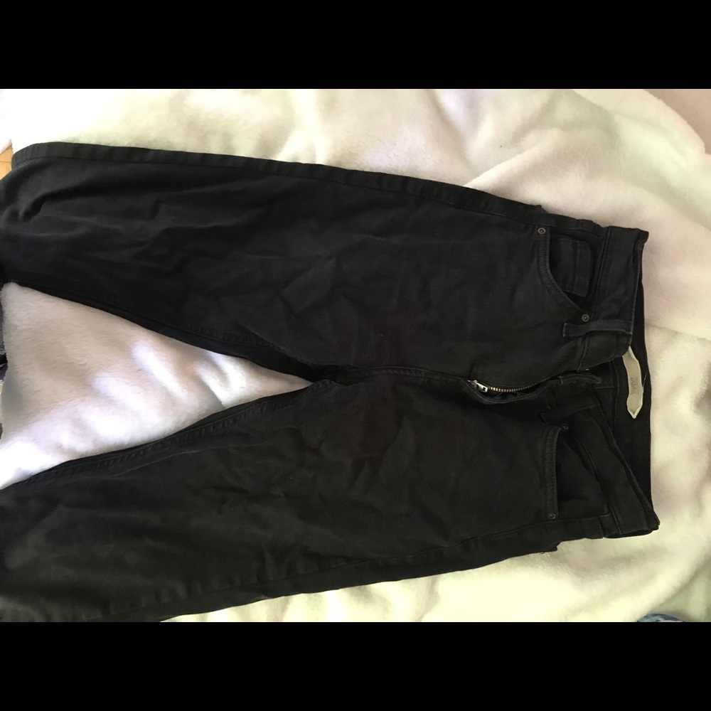 black pants